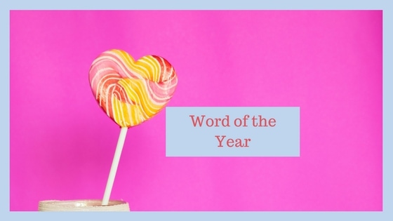 Choosing Your Word of the Year