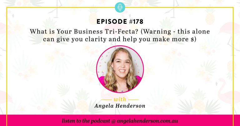 What is Your Business Tri-Fecta? (Warning – this alone can give you clarity and help you make more $) – Episode 178