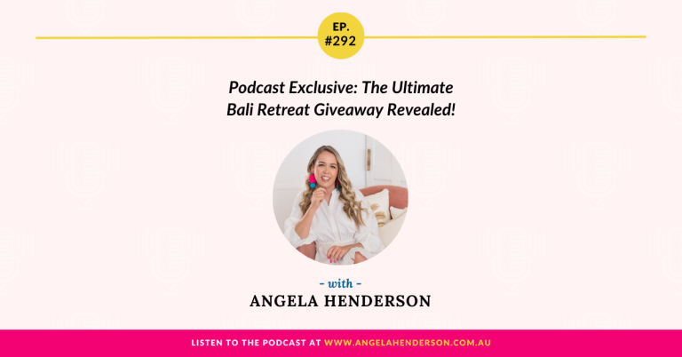 Podcast Exclusive: The Ultimate Bali Retreat Giveaway Revealed! – Episode 292